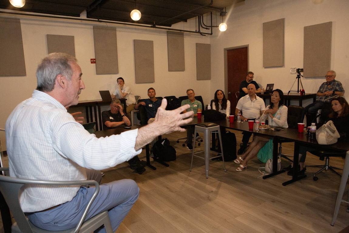 The room at Make Your Story Stick, Atlanta, July 2026